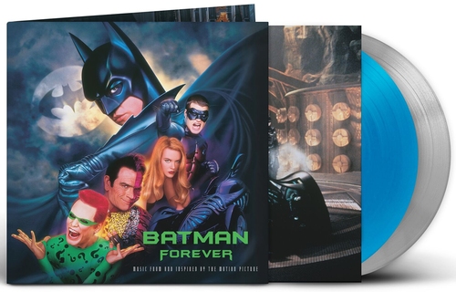 BATMAN FOREVER SOUNDTRACK (BLUE AND SILVER VINYL)