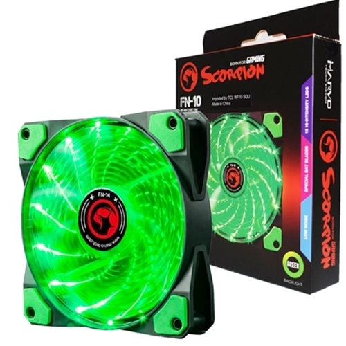 MARVO FN-10GN LED FAN GREEN