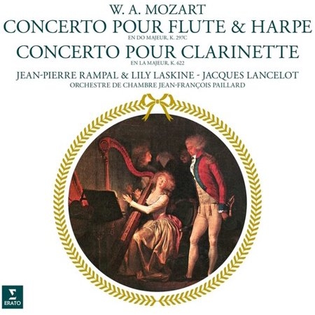 MOZART: CONCERTO POUR FLUTE & HARPE (180g)