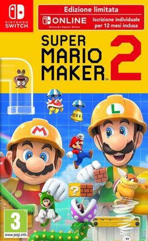 SWITCH SUPER MARIO MAKER 2 LIMITED EDITION [IT]