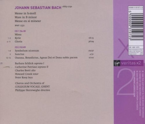 BACH: MASS IN B MINOR
