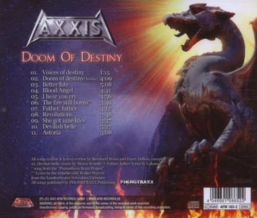 DOOM OF DESTINY