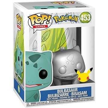 FUNKO POP GAMES: POKEMON BULBASAUR SILVER METALIC