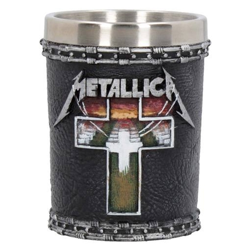 NEMESIS NOW METALLICA - MASTER OF PUPPETS SHOT GLASS 7CM