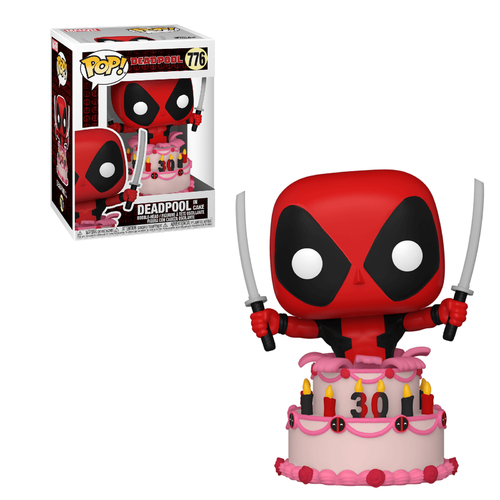 FUNKO POP MARVEL: DEADPOOL 30TH -DEADPOOL IN CAKE