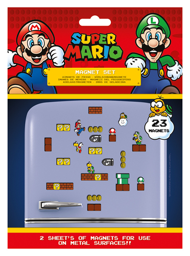 PYRAMID SUPER MARIO MAGNET SET