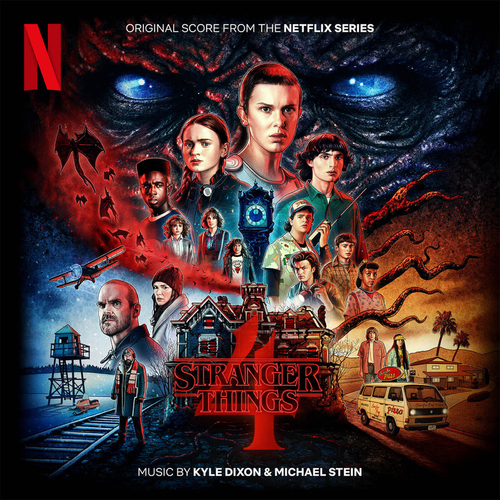 STRANGER THINGS 4: VOLUME 1 SOUNDTRACK (LIMITED) (CLEAR & BLUE VINYL)