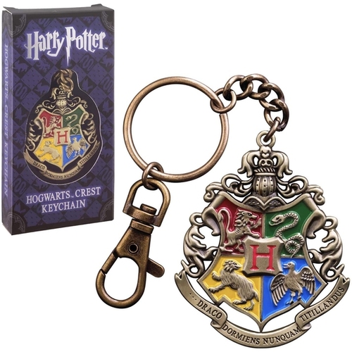 NOBLE COLLECTION - HARRY POTTER - KEYRING - HOGWARTS CREST