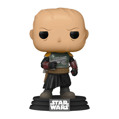 FUNKO POP STAR WARS: MANDALORIAN- BOBA FETT W/O HELMET