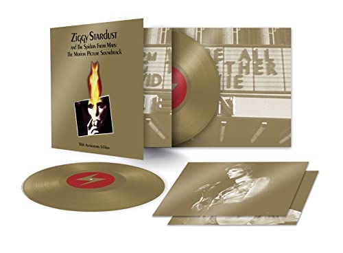 ZIGGY STARDUST AND THE SPIDERS FROM MARS O.S.T. (50th ANNIVERSARY EDITION) (GOLD VINYL) (LIMITED)
