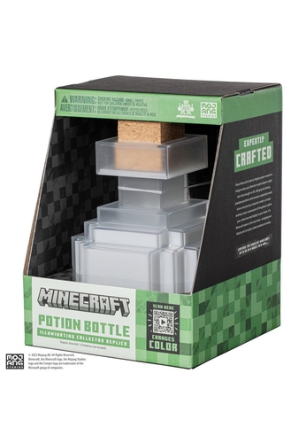 NOBLE COLLECTION ? MINECRAFT ? ILLUMINATING POTION BOTTLE