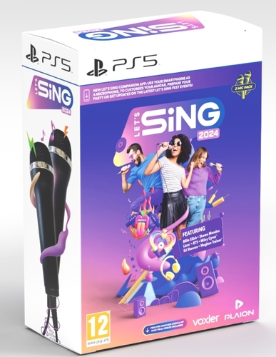 Let's Sing 2024 - Double Mic Bundle (Playstation 5)