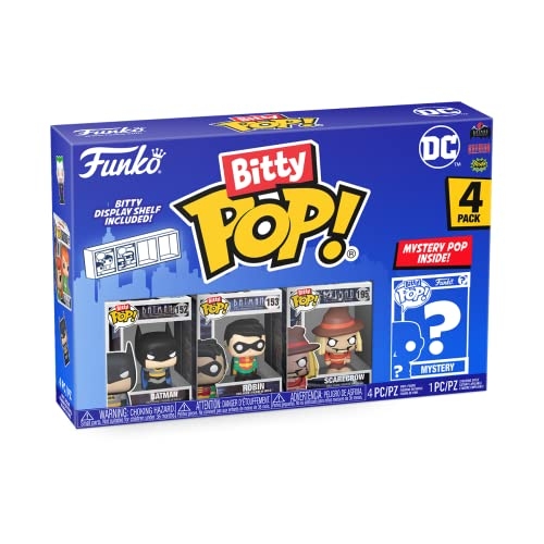 FUNKO BITTY POP: DC - BATMAN 4PK