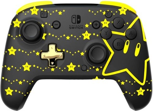 PDP NINTENDO SWITCH BREZ?I?NI KONTROLER REMATCH - SUPER STAR GLOW IN THE DARK