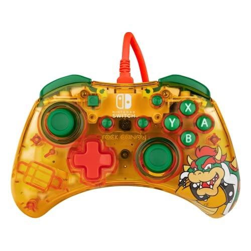 PDP NINTENDO SWITCH ?I?NI KONTROLER ROCK CANDY MINI - BOWSER