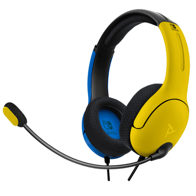 Slu?alke PDP LVL40 Chat Stereo Headset za NINTENDO SWITCH rumeno modre barve