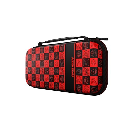 PDP SWITCH TRAVEL CASE PLUS - MARIO ICON GLOW IN THE DARK