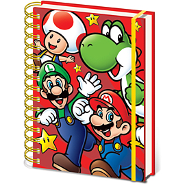 PYRAMID SUPER MARIO (CORE RUN) A5 WIRO NOTEBOOK