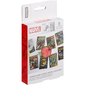 PALADONE SPIDERMAN COMIC BOOK COASTERS