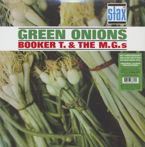 GREEN ONIONS (GREEN VINYL)  (DELUXE) (180g) (60th ANNIVERSARY EDITION) (LIMITED)