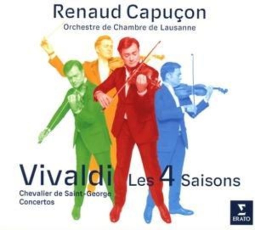 VIVALDI: FOUR SEASONS/SAINT-GEORGE: VIOLIN CONCERTOS OP. 5 & OP. 8