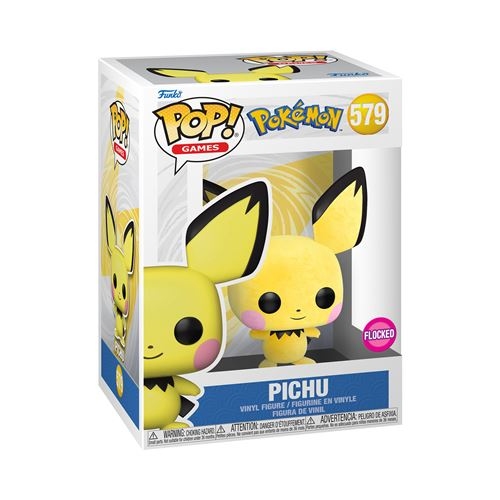 FUNKO POP GAMES Pokemon ? Pichu flocked