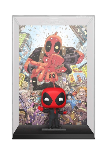 FUNKO POP COMIC COVER: MARVEL - DEADPOOL IN BLACK SUIT