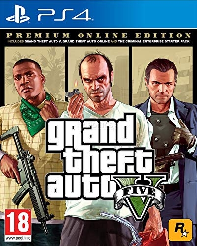 PS4 GTA 5 PREMIUM ONLINE EDITION