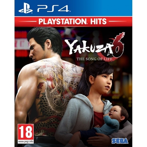 PS4 YAKUZA 6: THE SONGS OF LIFE - PLAYSTATION HITS