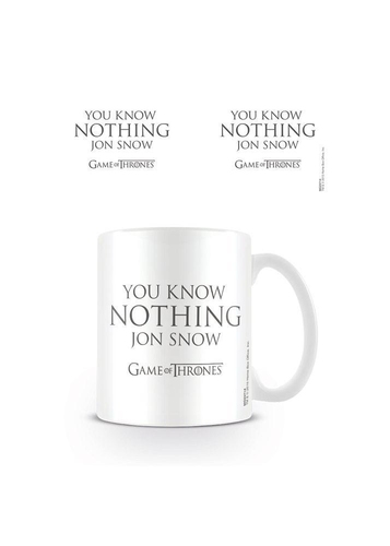 PYRAMID GAME OF THRONES (YOU KNOW NOTHING JON SNOW) MUG