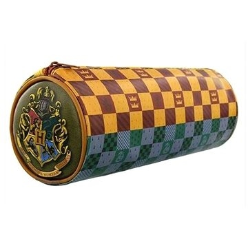 PYRAMID HARRY POTTER (HOUSE CRESTS) BARREL PENCIL CASE