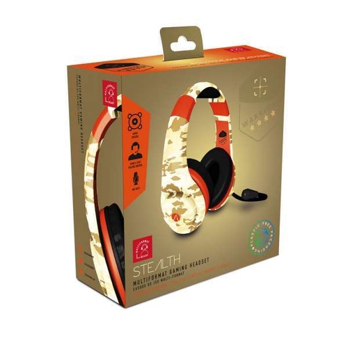 STEALTH MULTIFORMAT CAMO STEREO GAMING HEADSET - WARRIOR