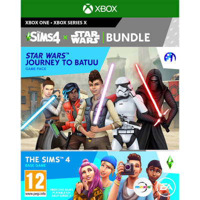 XBOX THE SIMS 4 STAR WARS: JOURNEY TO BATUU - BASE GAME & GAME PACK BUNDLE