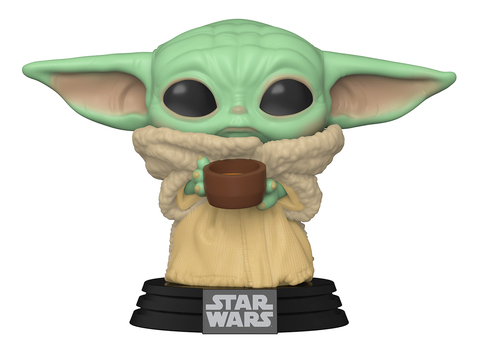 FUNKO POP STAR WARS: MANDALORIAN - THE CHILD W/ CUP