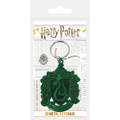 PYRAMID HARRY POTTER (SLYTHERIN CREST) METAL KEYCHAIN
