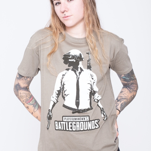 GAYA PUBG T-SHIRT STENCIL GUY S