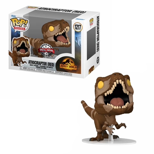 FUNKO POP MOVIES: JW3 - ATROCIRAPTOR (RED)