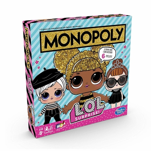 HASBRO GAMING- MONOPOLY LOL SURPRISE EDITION BOARD GAME