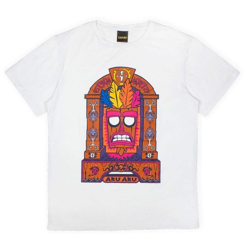 MERCHANDISE CRASH BANDICOOT 2020 AKU AKU MAJICA XS