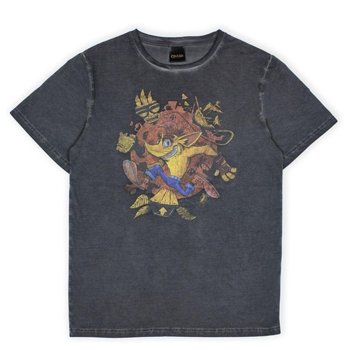 MERCHANDISE CRASH BANDICOOT 2020 OIL WASH MAJICA XL