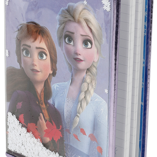 PYRAMID FROZEN 2 SNOW SPARKLES A5 NOTEBOOK CONFETTI