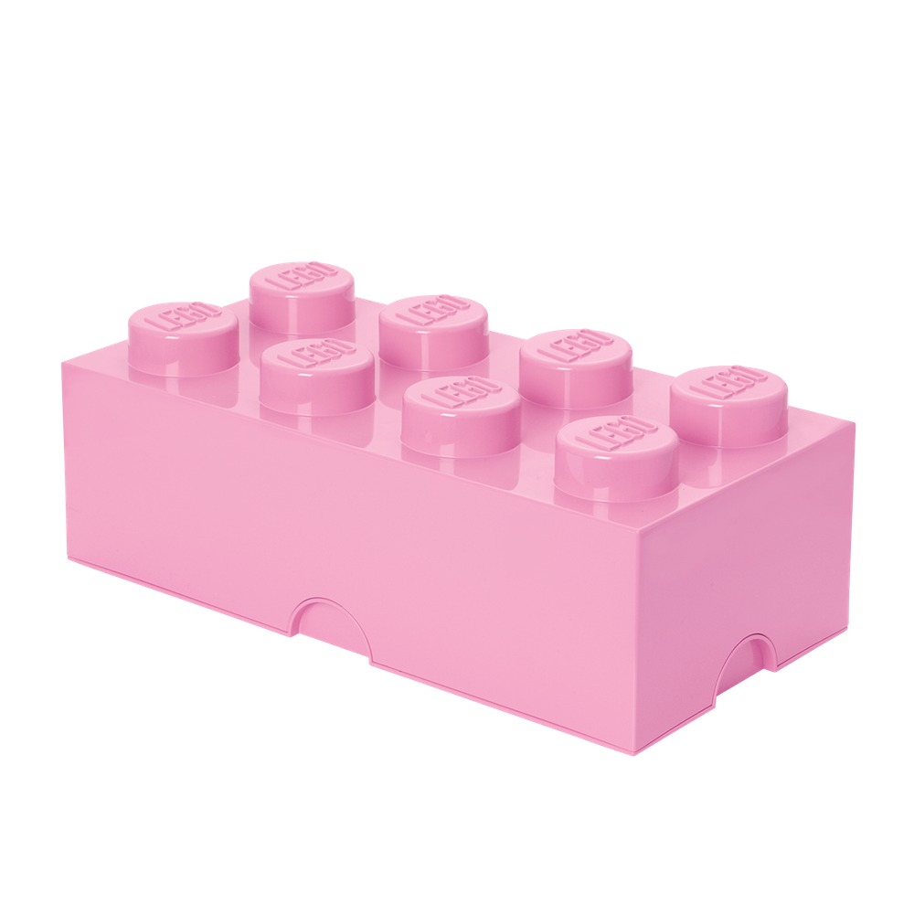 Contenitore LEGO Brick 8 Baby Pink